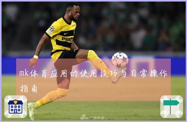 mk体育应用的使用技巧与日常操作指南